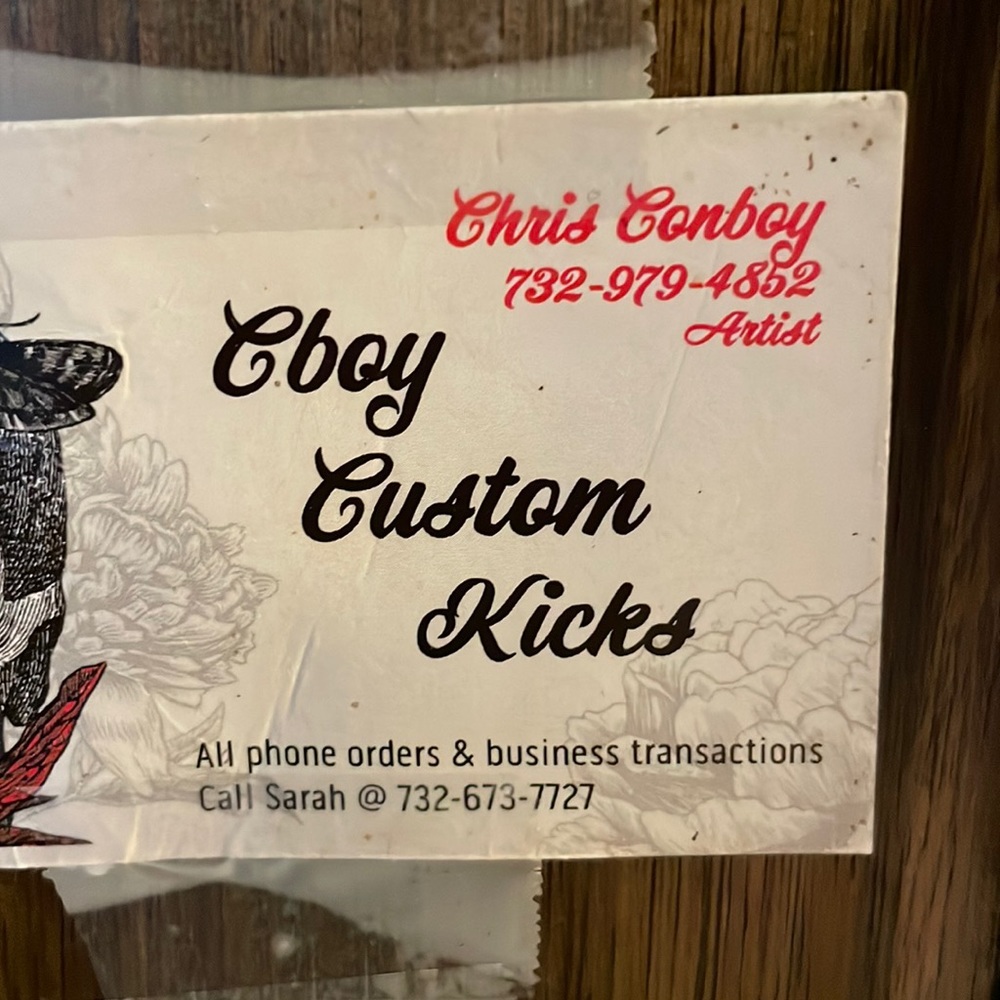Vintage biz card from famous artist lloll